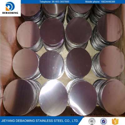 Factory manufacturers competitive 409 stainless steel circle